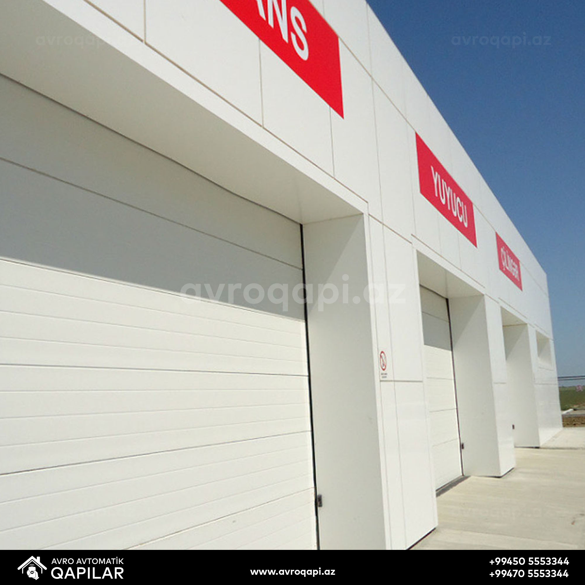 Avtomatik Sənaye qapıları. ( SOCAR )